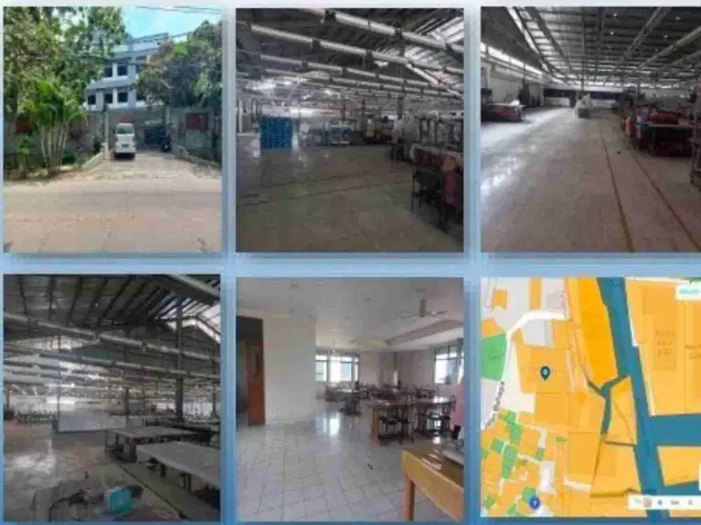 Dijual Eks pabrik Garment murah strategis