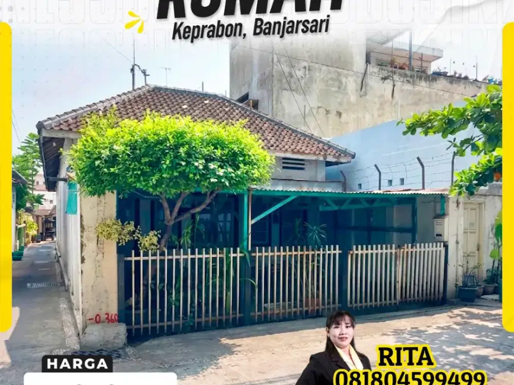 Dijual Tanah Bonus Rumah Vintage Keprabon Solo Kota Butuh Uang