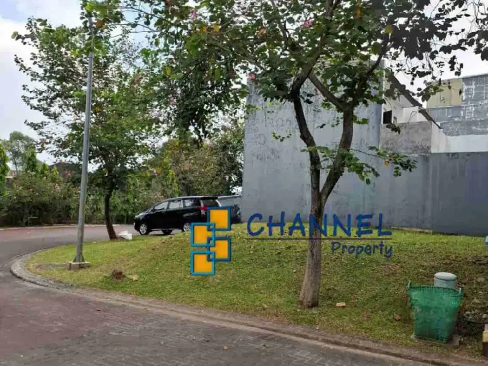 Di Jual Tanah Kavling Hoek Dalam Cluster BSD Kireina Park, Dn