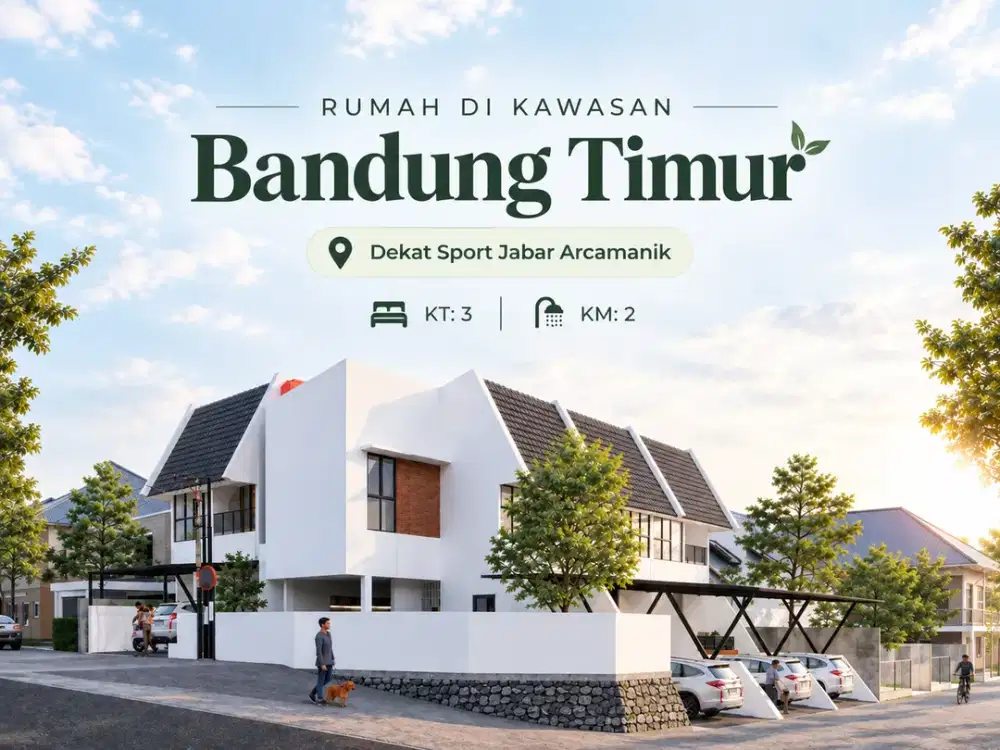 Rumah Modern 3 Kamar Tidur 900 Jutaan - Mandalajati