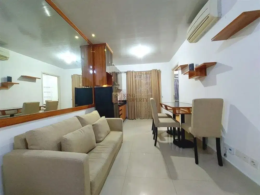 Special Unit! Disewakan 2BR Jadi 1BR Madison Park 49m² Full Furnished, Interior Minimalis Rapi & Nyaman – Podomoro City Central Park Jakarta Barat
