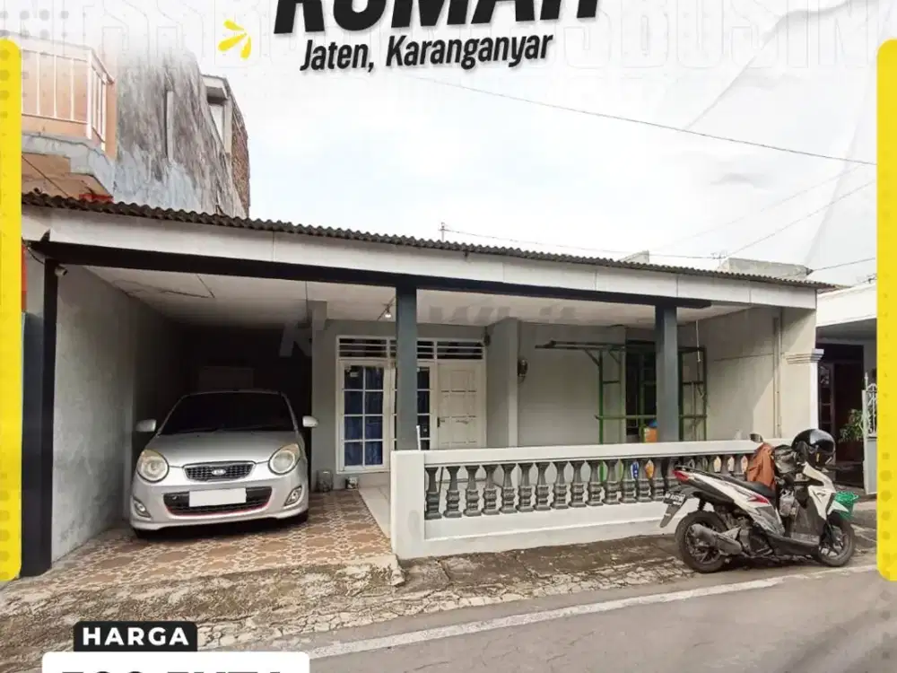 Dijual Rumah Jaten Palur dekat Pintu Tol Murah & butuh uang