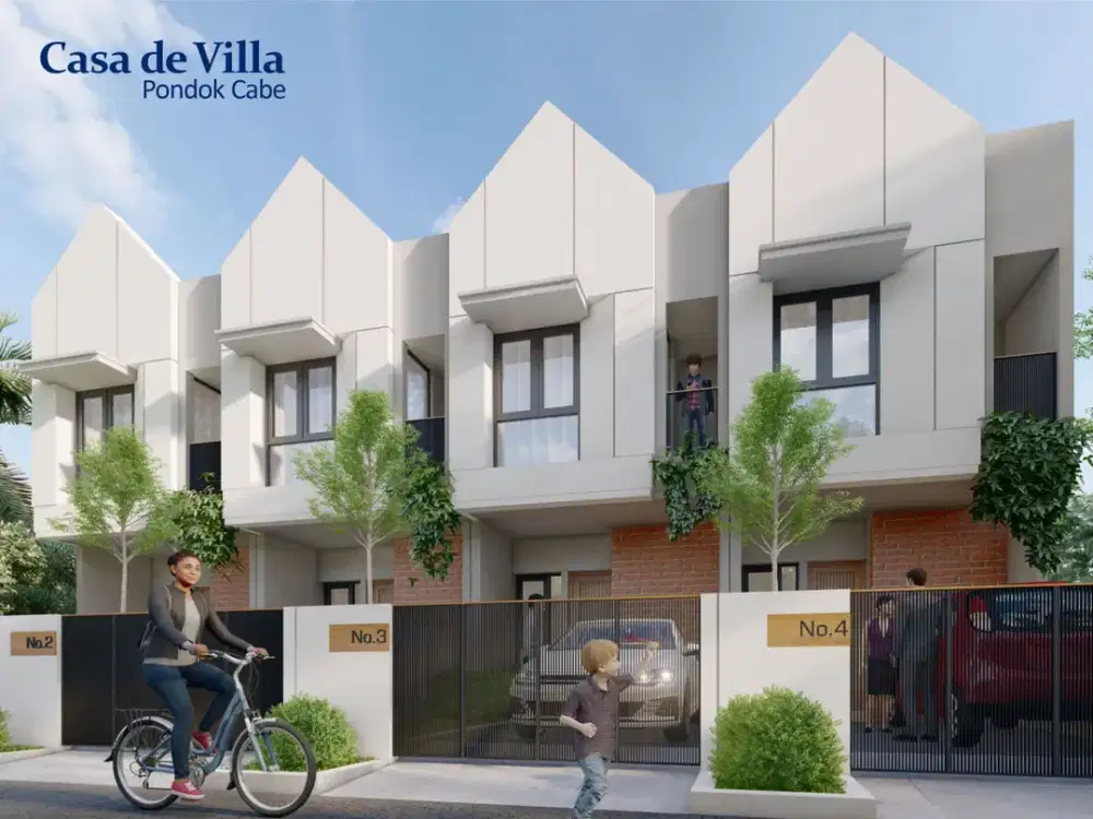 Rumah Siap Huni 2 Lantai di Pondok Cabe Dekat Tol Mall