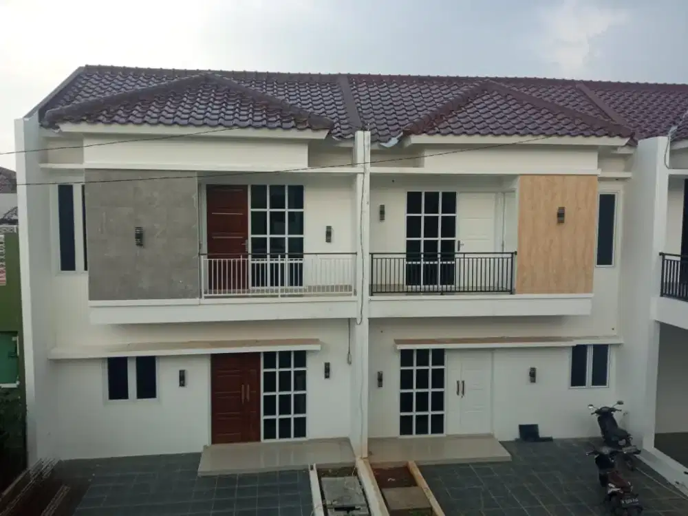 Rumah cakep 2 lantai full bata merah cuma 5menit ke Stasiun LRT Jatibening
