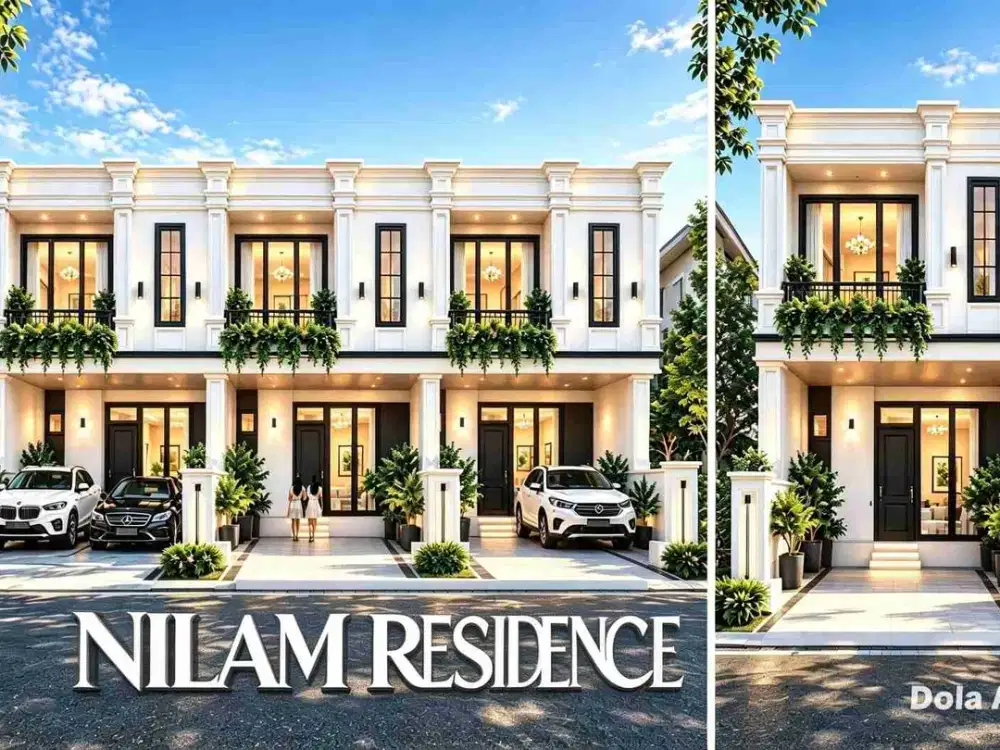 Rumah modern minimalis 2 Lantai di Sumur Batu jakarta pusat Dekat Kampus Yarsi