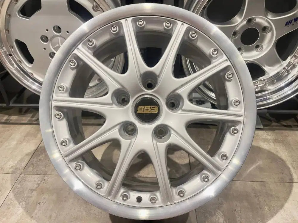 1 Buah Velg BBS RT143 OEM Porsche 911, R-18, Lebar 9, PCD 5x130