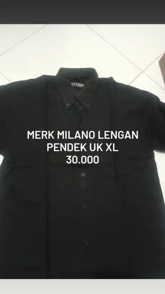 Kemeja Pria Tinggal pilih