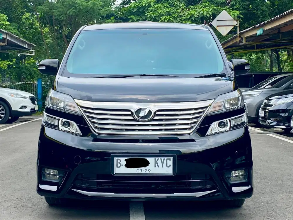 VELLFIRE 2.4 AT HITAM 2009