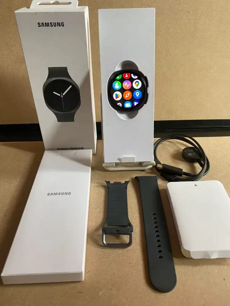 Samsung galaxy watch 8 44mm resmi sein fullset mulus likenew no minus