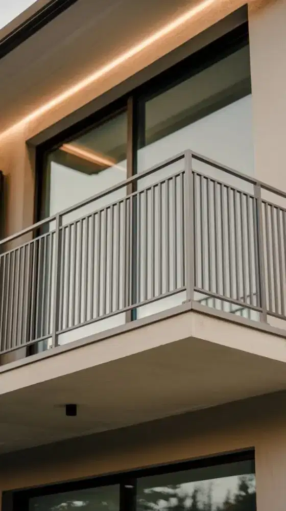 Pagar Balkon Atas Minimalis Cantikk