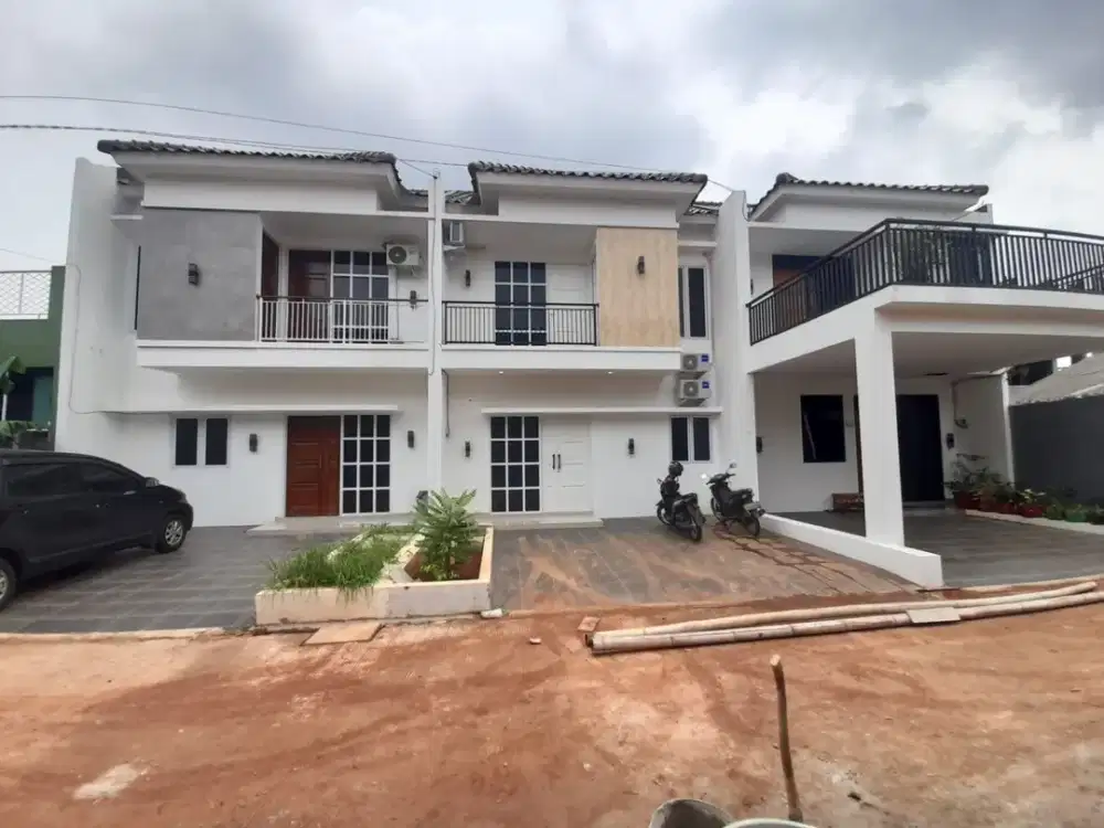 Rumah cluster mewah 2lantai termurah di Jatibening Lokasi strategis dekat Stasiun LRT