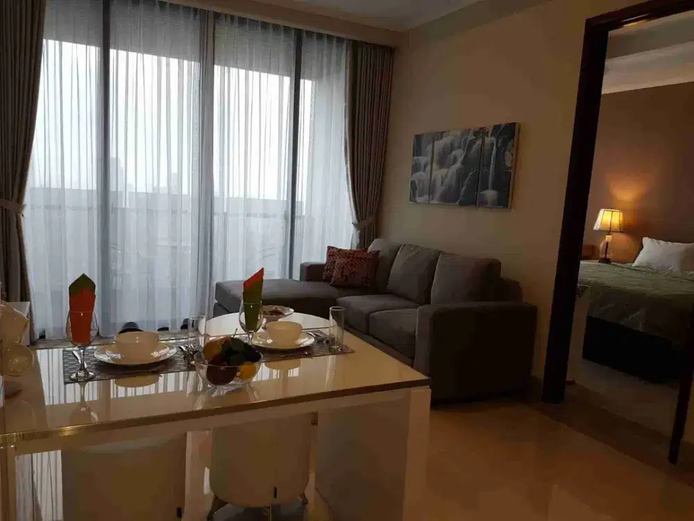 Di Sewakan Apartement Kemang mansion, 1Br 1Bt Full Furnished