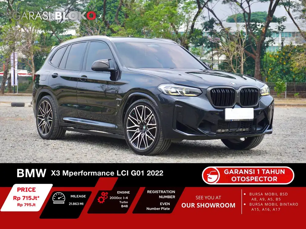 WarrON/BMW X3 G01 LCI  M Performance B48 2022