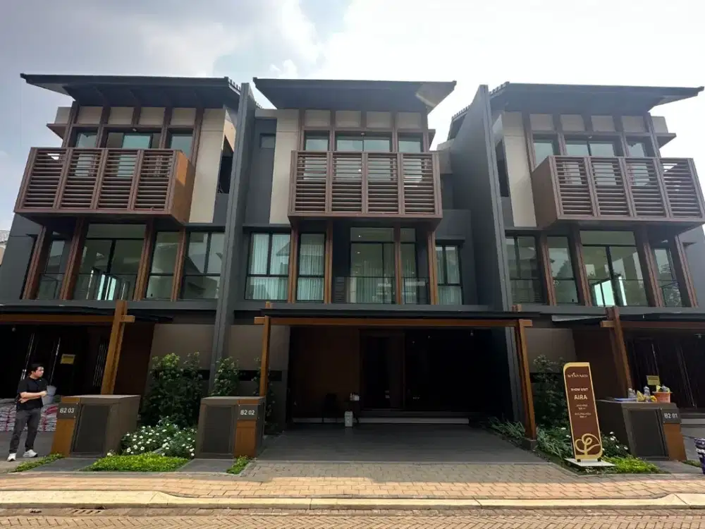 HOT PROJECT! RUMAH BARU 3 LANTAI ALA JEPANG CLUSTER WYNYARD AIRA HARGA HANYA 4 M-AN!