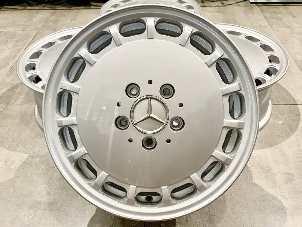 Velg OEM Mercedes Benz W124 Sportline, R-15, Lebar 6.5, PCD 5x112
