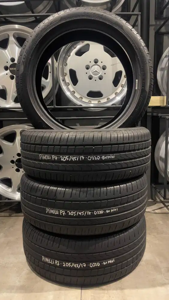 4 Ban Pirelli Cinturato P7 RFT 205/45/17, Tahun 2020
