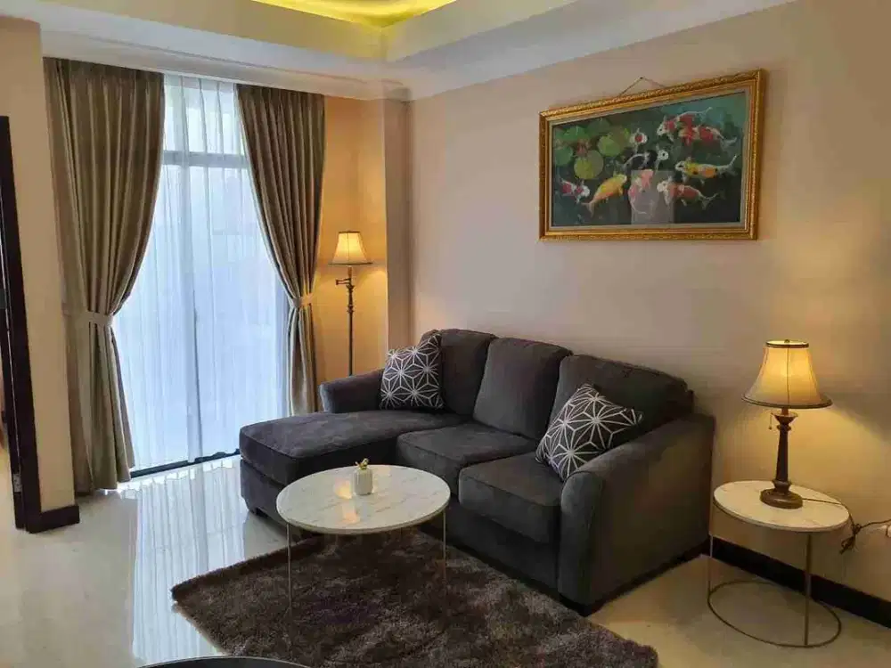 Di Jual Apartement Permata Hijau Suites, 2Br 1Bt Full Furnished