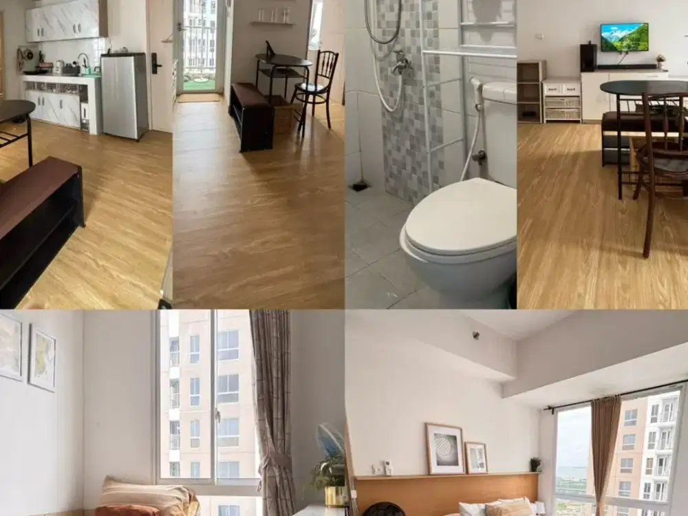 Apartemen Tokyo Riverside Full Furnished 2 Br PIK 2 Teluk Naga Lemo Tangerang