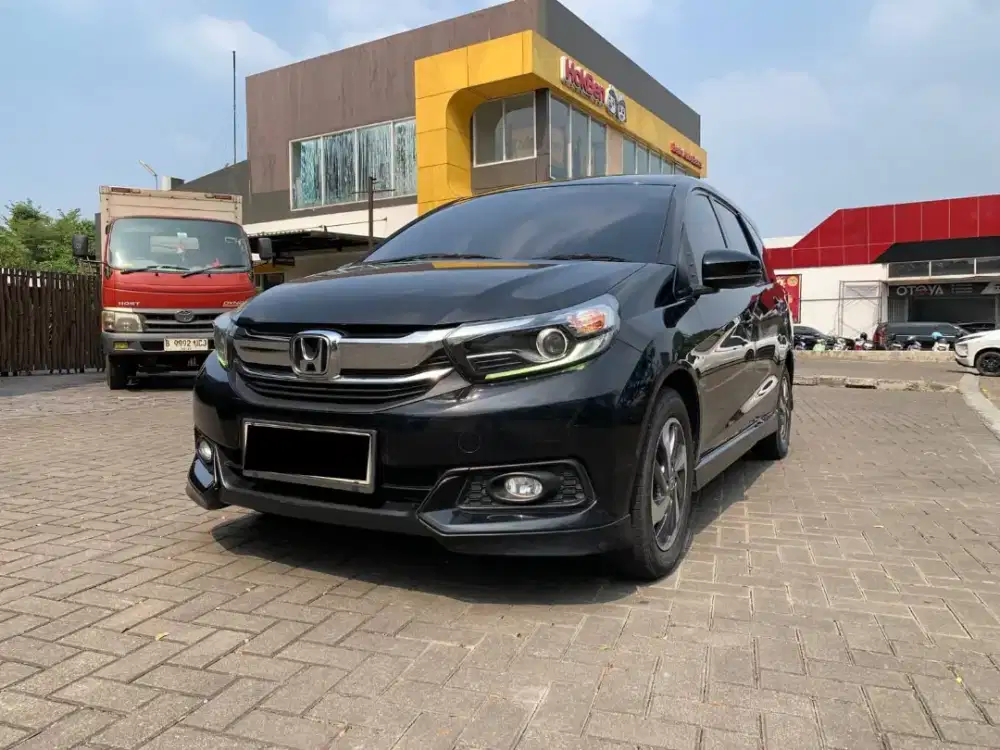 LOW KM 56RB!! HONDA MOBILIO 1.5 E AT MATIC HITAM 2019