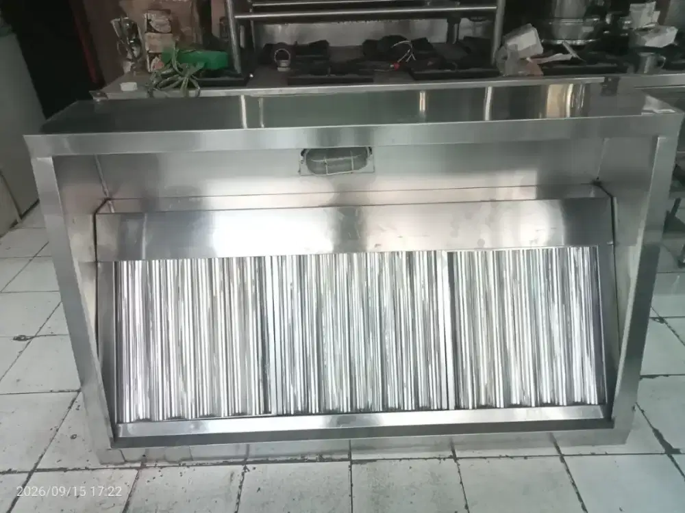 Hood + Filter Baru + Lampu 150 cm