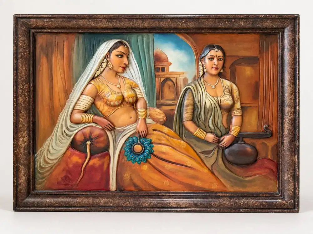 Lukisan Relief India