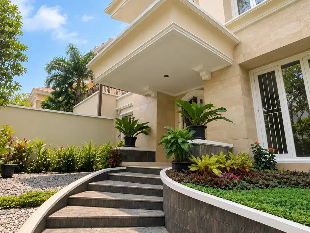 Rumah Premium Pondok Indah dengan Kolam Renang & Halaman Luas