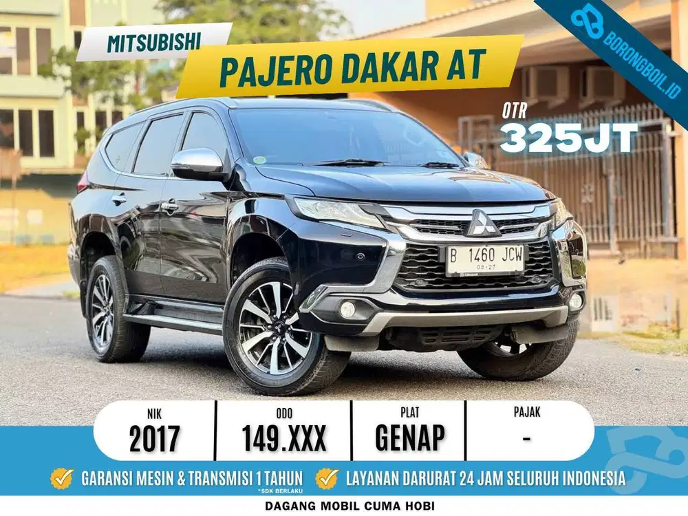 DP 25 JUTA TERMURAH || Pajero Dakar 2017 hitam
