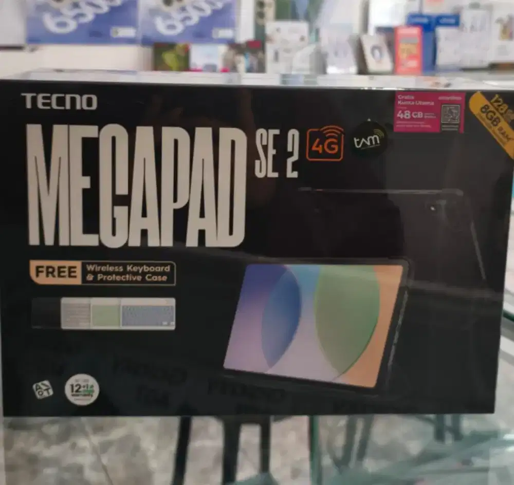 Tecno Megapad SE 2 LTE 4/128 + Keyboard BNIB Garansi Resmi Indonesia