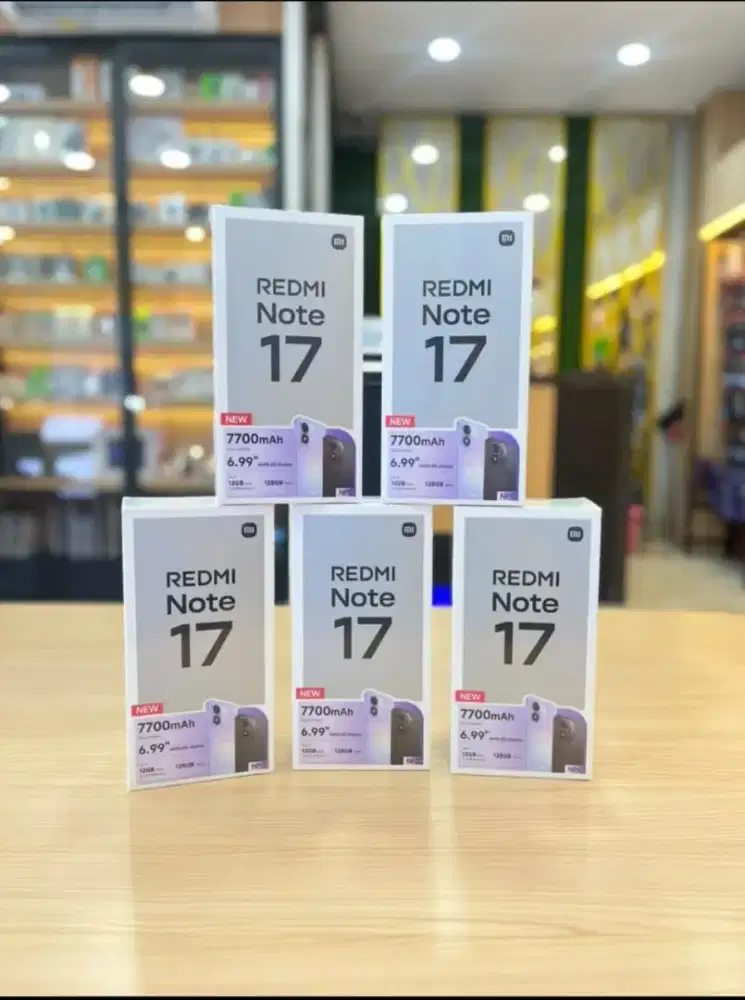 Redmi Note 17 Ram 6Gb 128Gb Bisa Cicilan Gratis 2xAngsuran