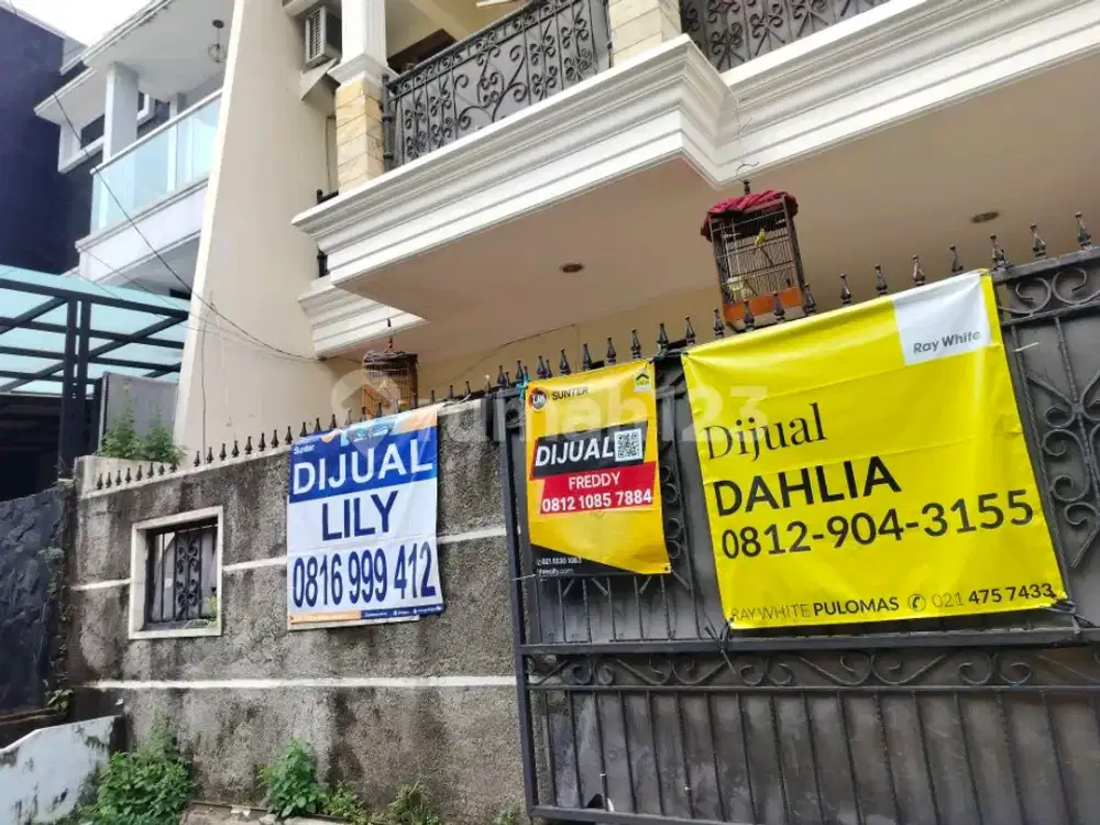Rumah 2 Lnt Lebar 6 Meter Dekat Kawasan Dn LRT