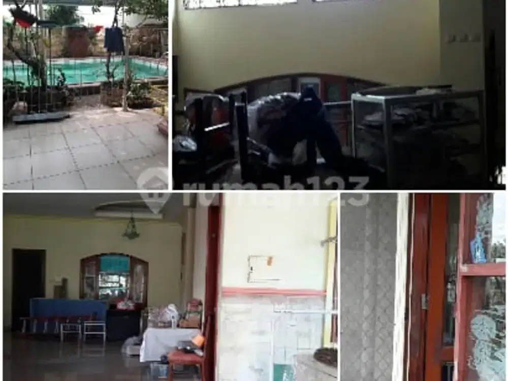 rumah pinggir jalan asri dan tenang