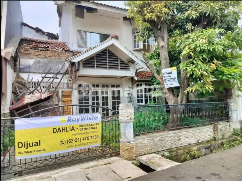 Rumah Tua Hitung Tanah Strategis Untuk Dibangun Kost