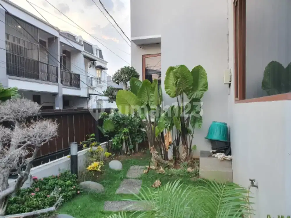 rumah sudut minimalis