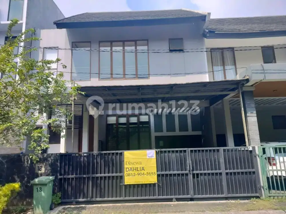 Rumah 2 Lantai Lebar 10M Kluster Aman