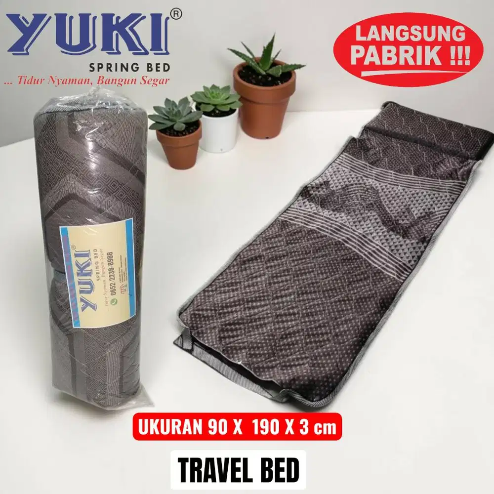 Travel Bed Kualitas Super Ukuran 90 x 180 x 3 cm