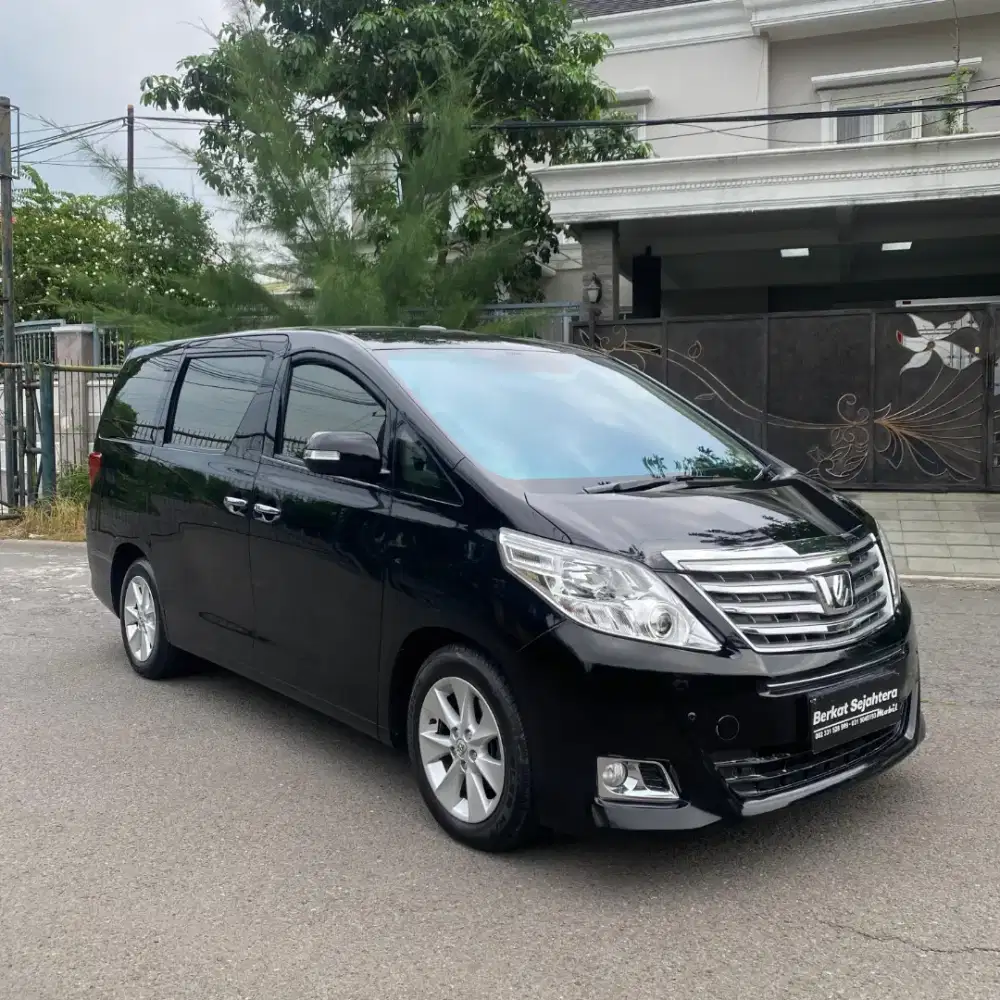 Toyota Alphard G 2.4 AT 2014 DP 29 juta