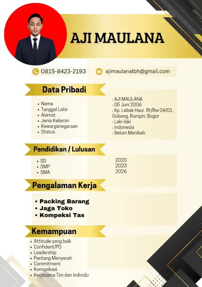 LAGI BUTUH LOWONGAN KERJA