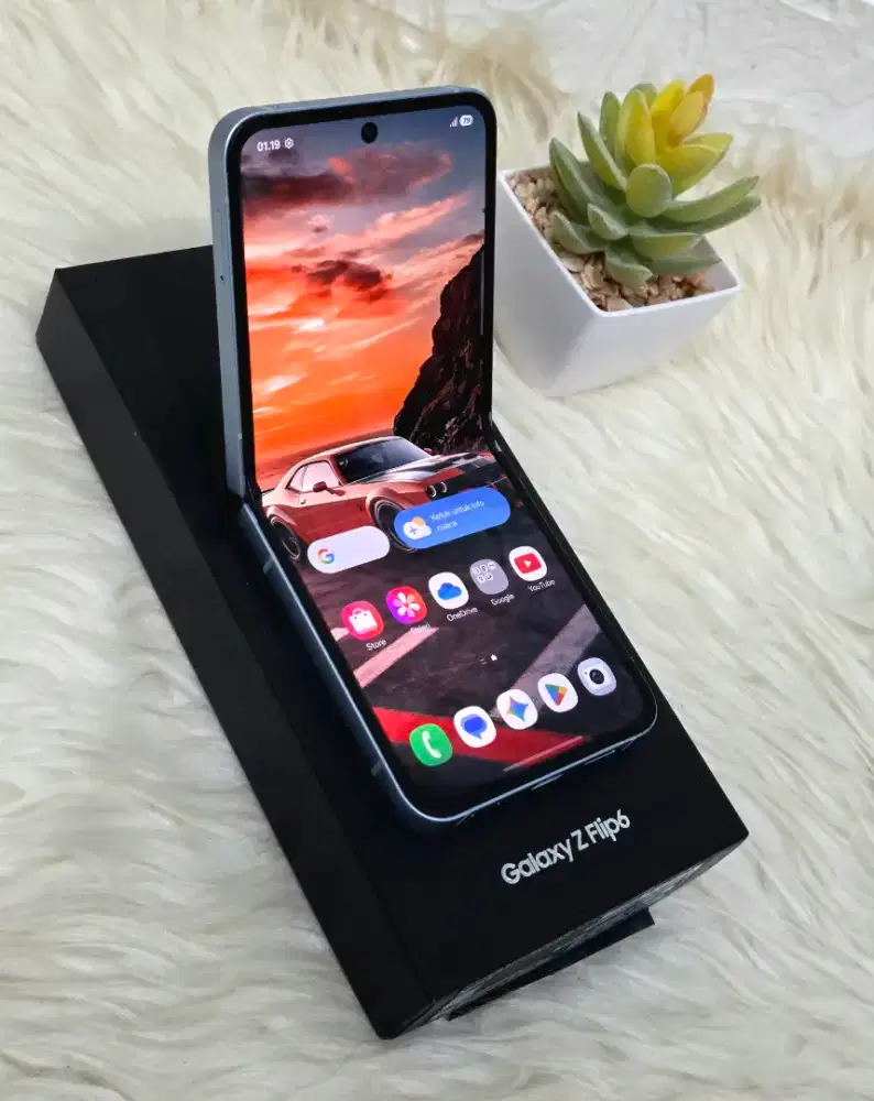 Galaxy Z Flip 6 512gb Biru Seadanya Masuk Sanak