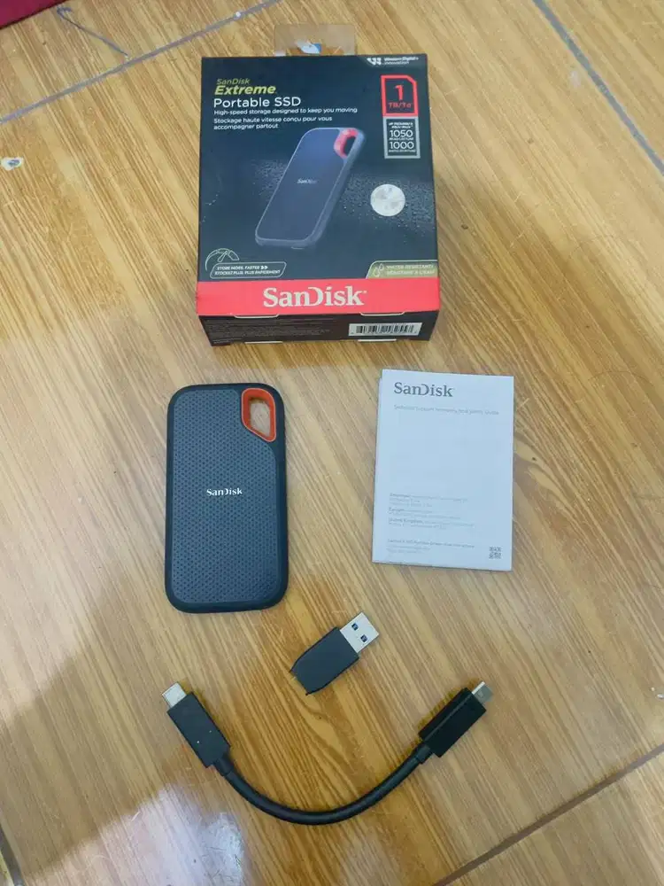 SSD External Sandisk Extreme 1 TB
