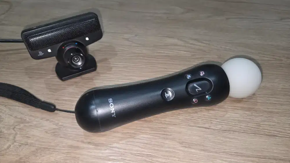PS3 PS move + PS eye