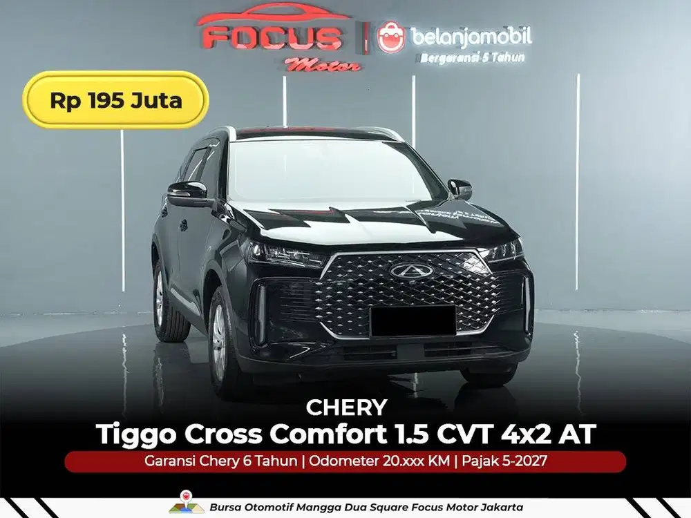 [ GARANSI 5THN ] Chery Tiggo Cross Comfort 1.5 CVT 4x2 2024/2025/2026
