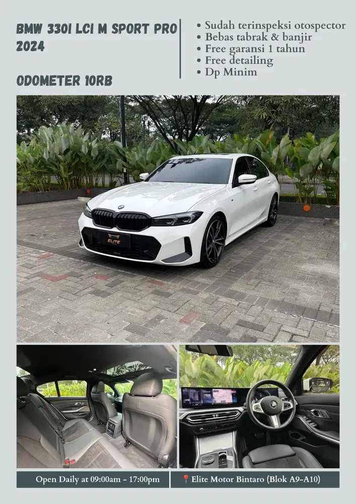 BMW 330i LCI M Sport Pro 2024