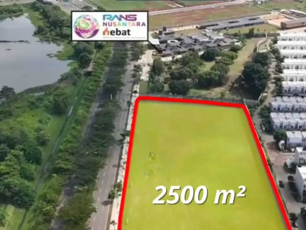 Dijual Kavling Komersial Tabebuya di Jln BSD Raya Pusat, BSD City