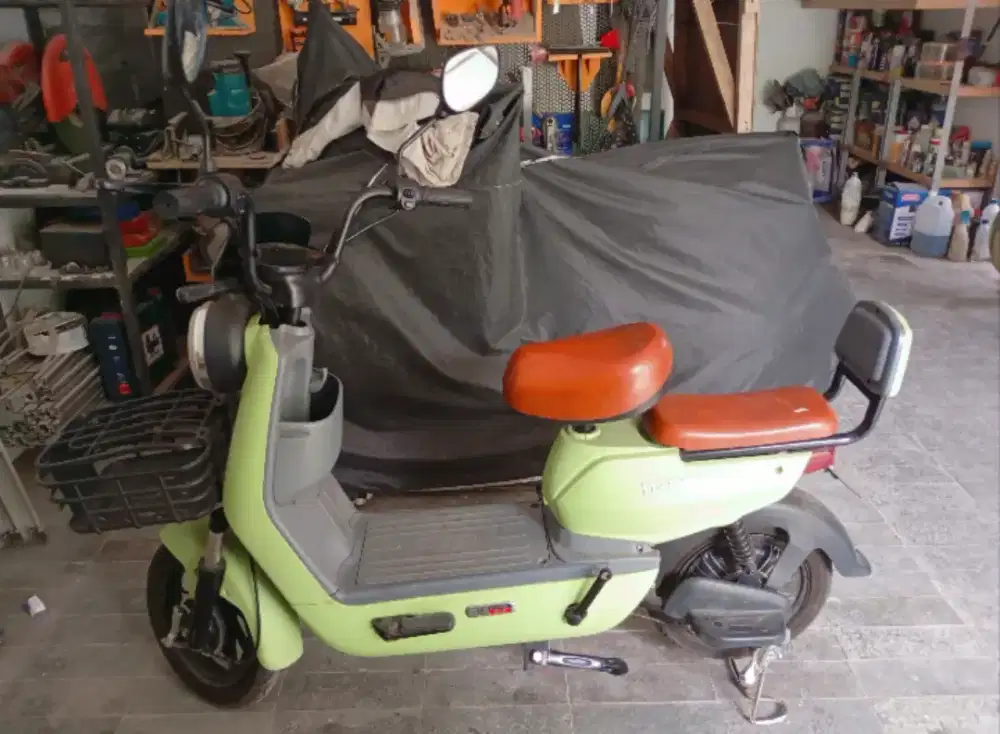 SEPEDA LISTRIK UWINFLY DF7S 500W hijau