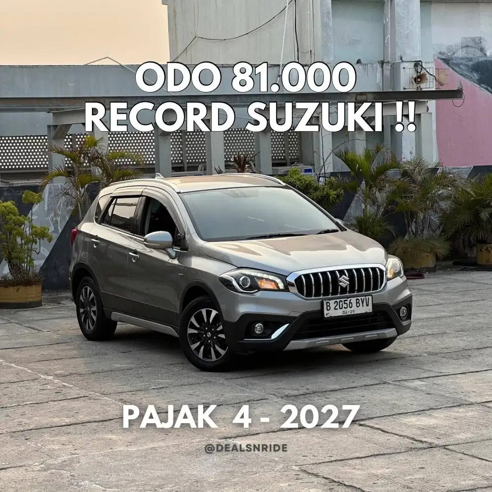 ODO 84.000 RECORD !! PAJAK 4/2027 SUZUKI SX4 SCROSS 2019 MURAH BGT