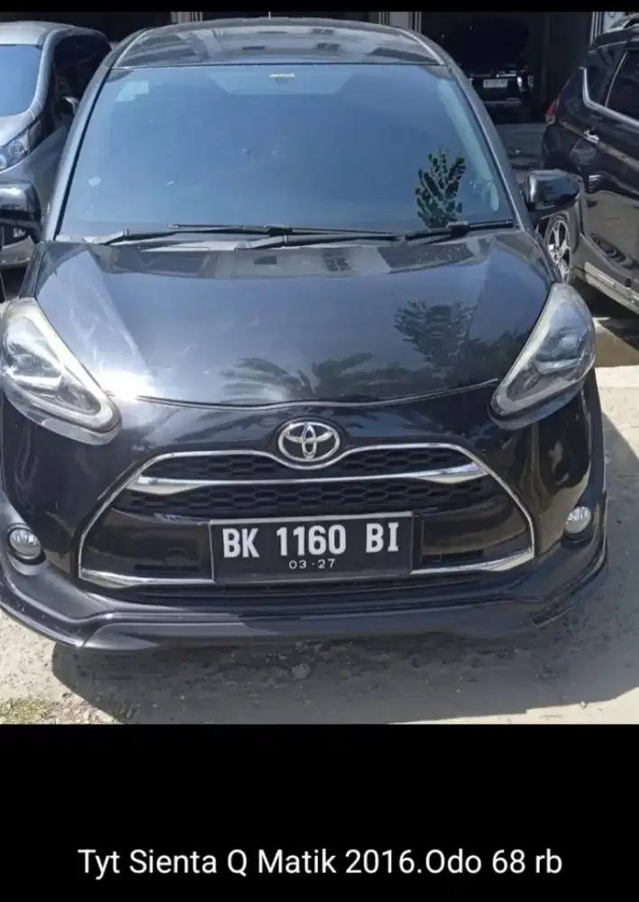 Toyota Sienta 1.5 Q Matic 2016 Hitam