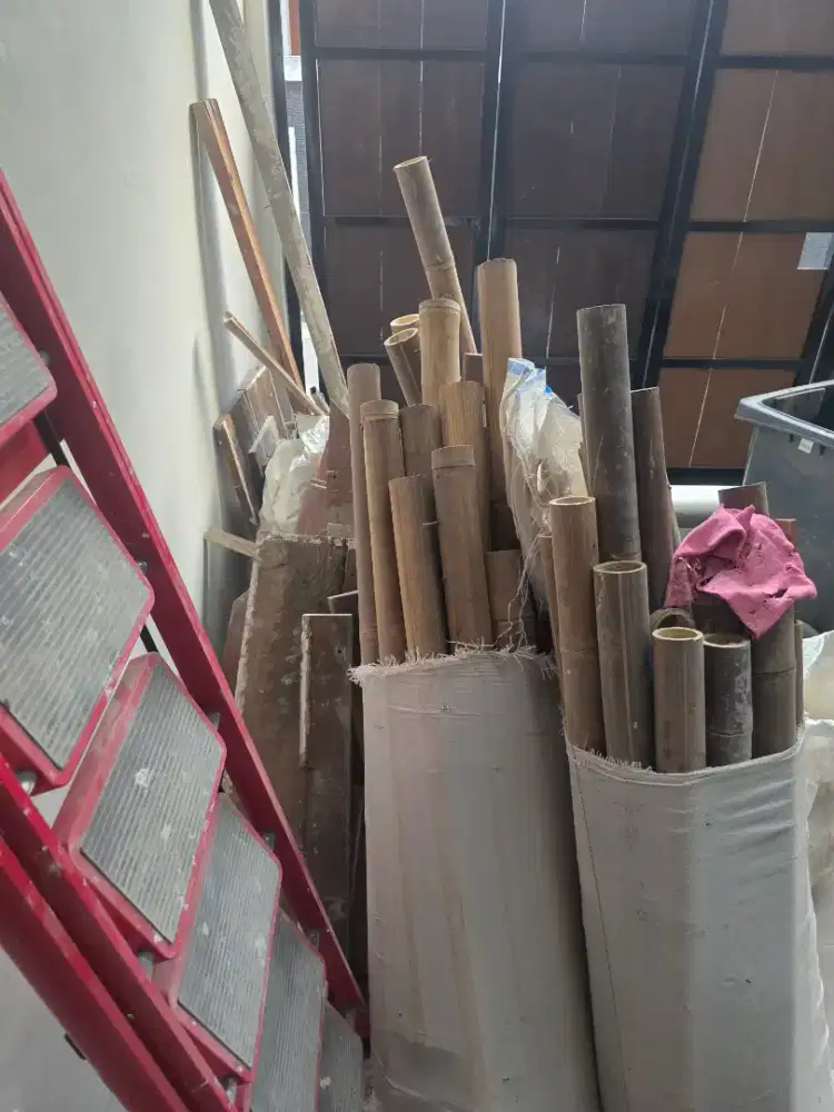 Gratis Bambu dan Kayu