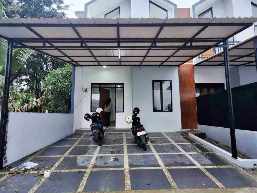 rumah baru 2 lantai siap huni asal cash 400 jutaan cluster ujung berung kota bandung
