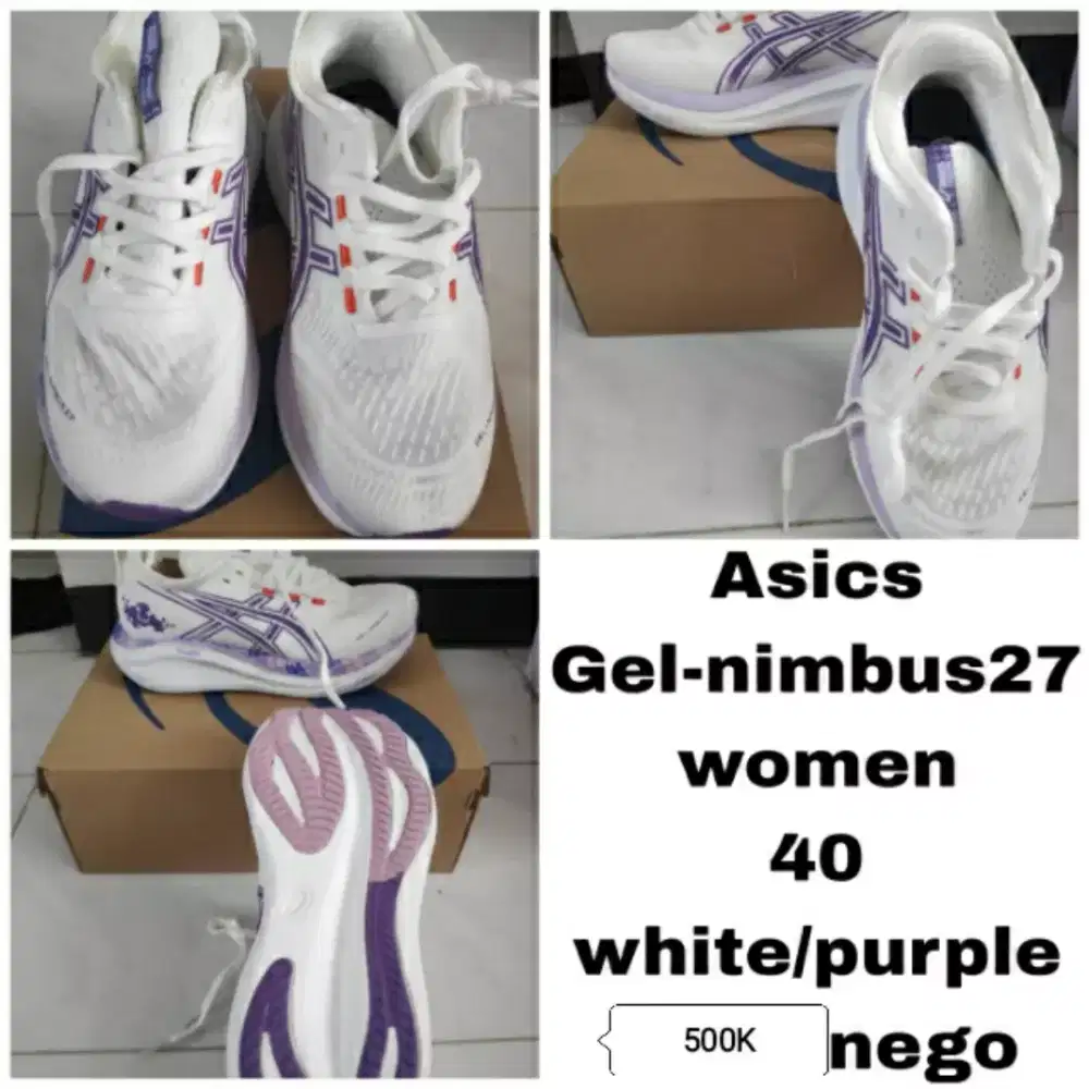 Sepatu asics gel-nimbus 27 women