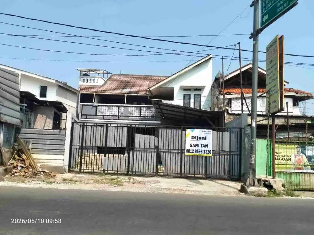 Disewa Ruko 2 Lantai 220m² di Raya Semplak Dekat Mie Gacoan Semplak